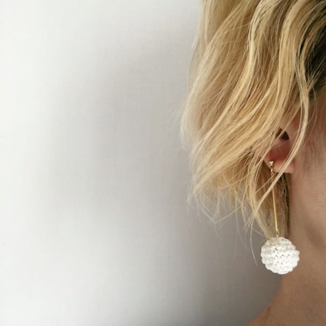 スティックボールピアス/イヤリング