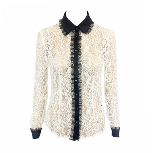 【至高の糸が紡ぐ、纏う芸術品】美濃和紙レースブラウス